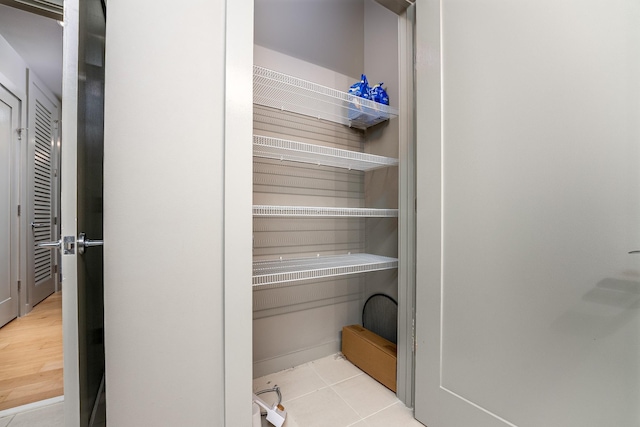 view of closet