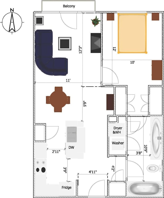 view of layout