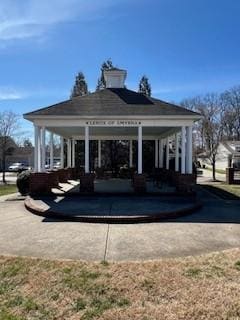 view of home's community featuring a gazebo