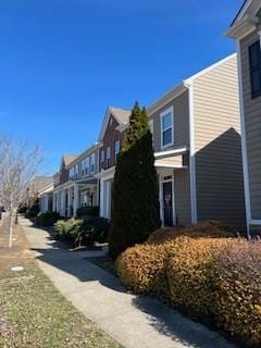 view of home's exterior featuring a residential view