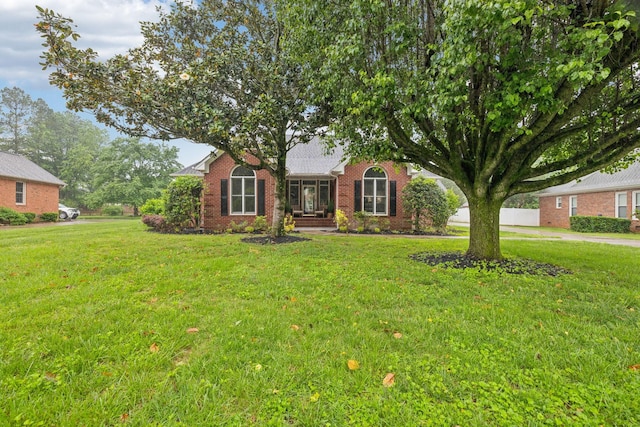1823 Newton Ave, Murfreesboro, TN 37129 - ranch-style home with brick siding and a front yard