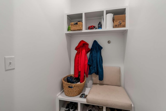 view of mudroom