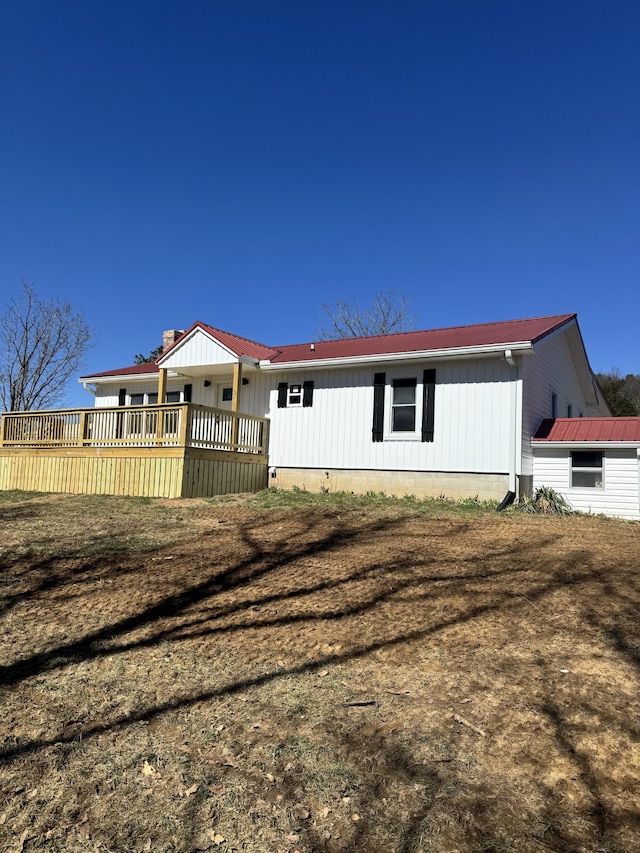 view of front of house