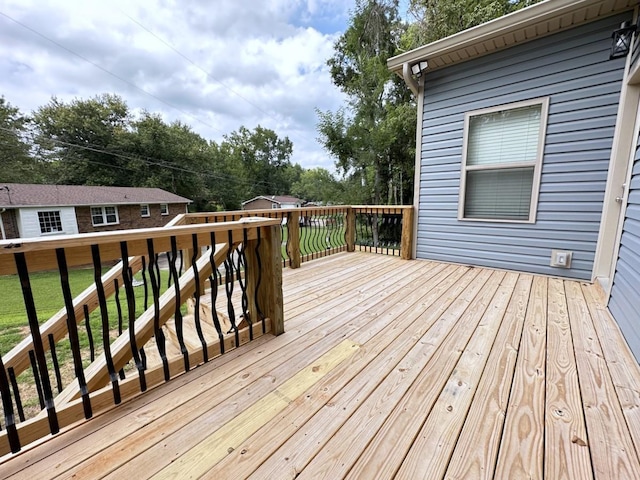 view of deck