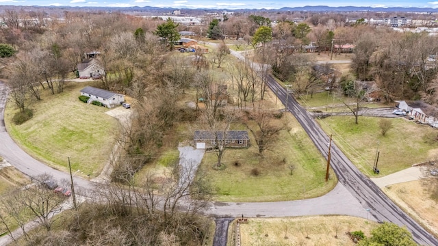 drone / aerial view featuring a rural view