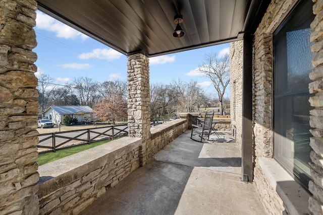 view of patio / terrace