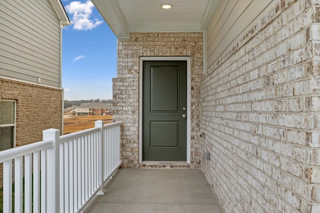 view of property entrance