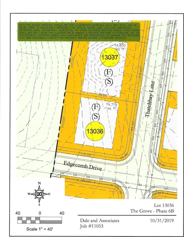 9309 Thatchbay Ln, College Grove TN, 37046 land for sale