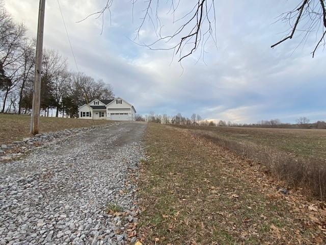 view of road with driveway