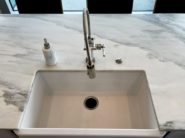 room details with a sink