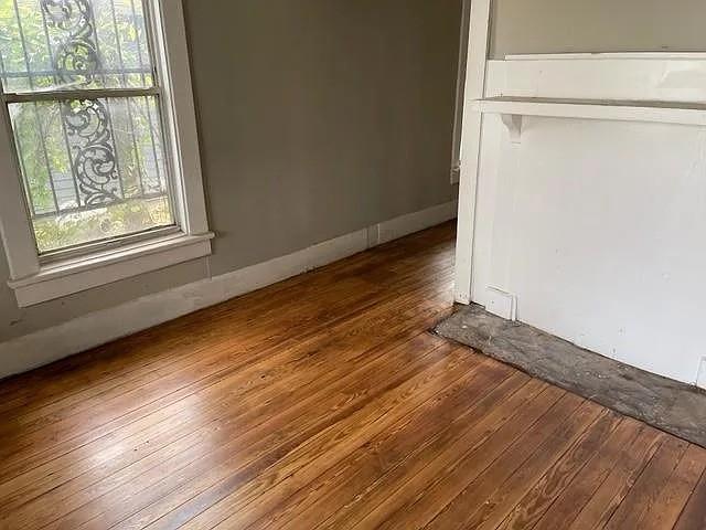 interior space featuring hardwood / wood-style flooring