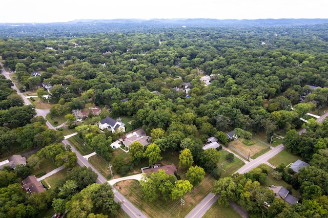 aerial view with a view of trees