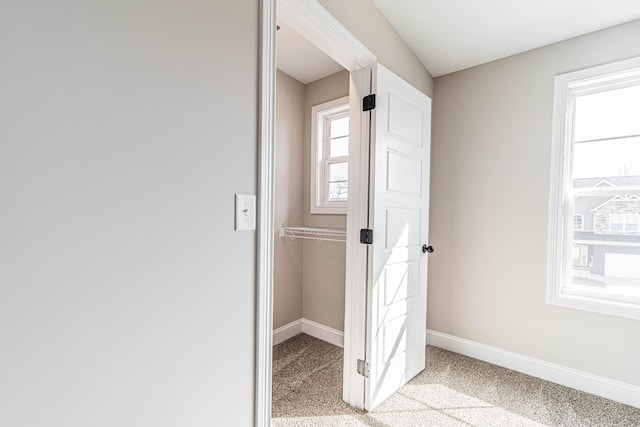 view of closet