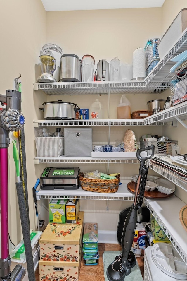 view of pantry