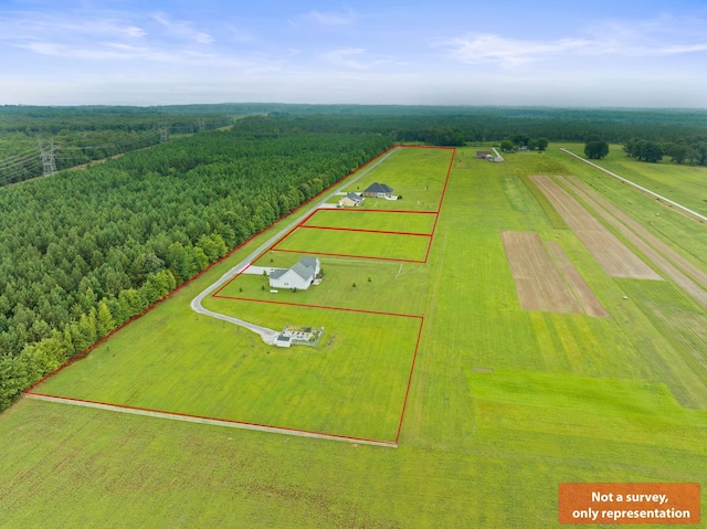 285 Hancock Ln, Tullahoma, TN 37388 - aerial view with a rural view