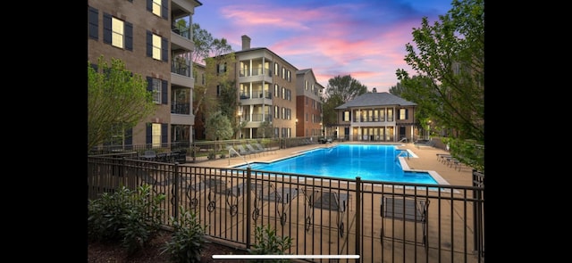 305 Seven Springs Way Unit 401, Brentwood, TN 37027 - pool with fence and a patio