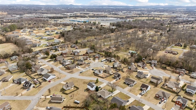 drone / aerial view featuring a residential view