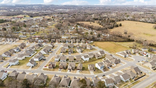 drone / aerial view featuring a residential view