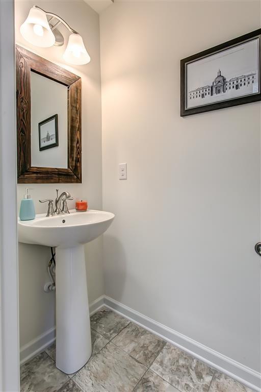 bathroom featuring baseboards