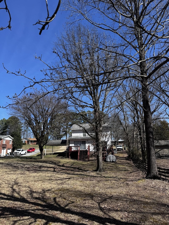 view of yard