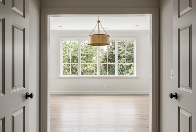 5042 Hill Place Dr, Nashville, TN 37205 - interior space with baseboards and wood finished floors