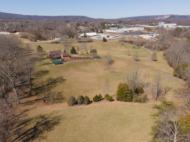 drone / aerial view featuring a rural view