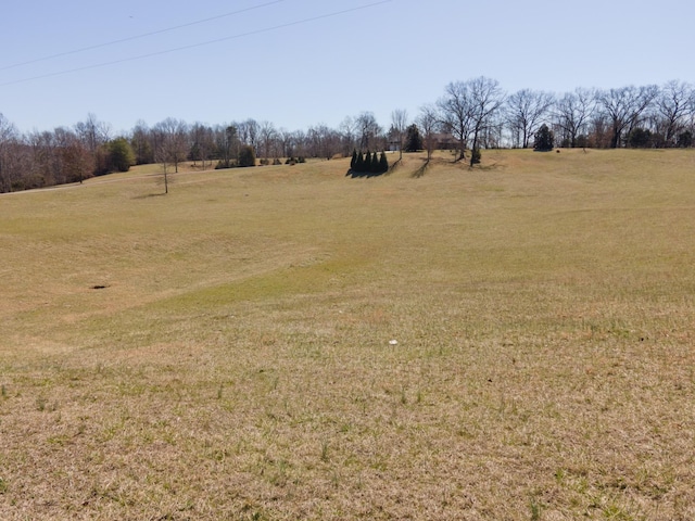 view of nature featuring a rural view