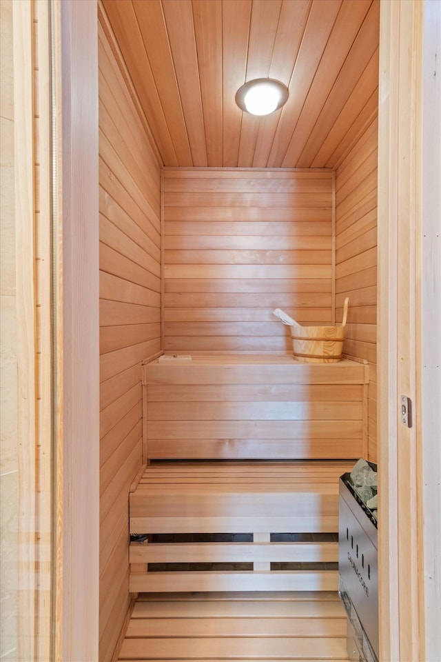 view of sauna / steam room