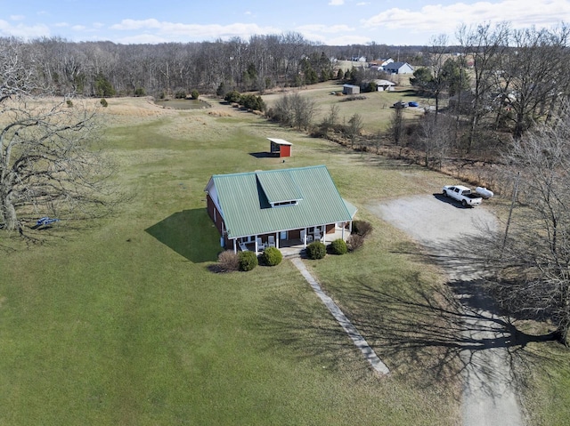 drone / aerial view