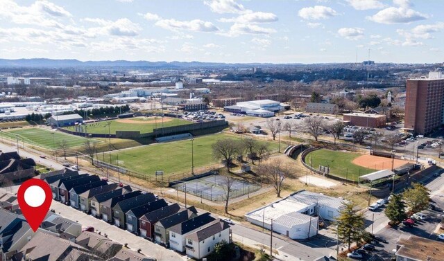 drone / aerial view