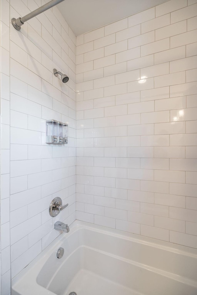 full bathroom featuring bathtub / shower combination