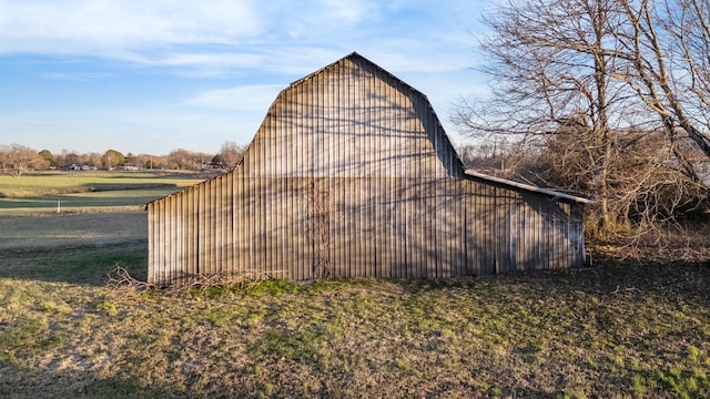 view of barn