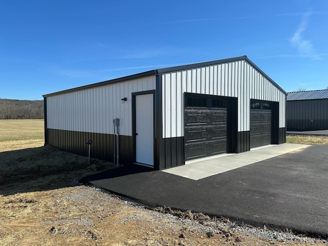 view of outbuilding with an outdoor structure