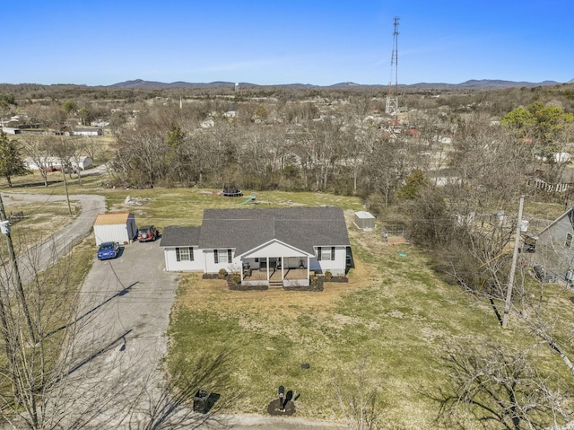 104 Allen St, Alexandria, TN 37012 - bird's eye view featuring a mountain view