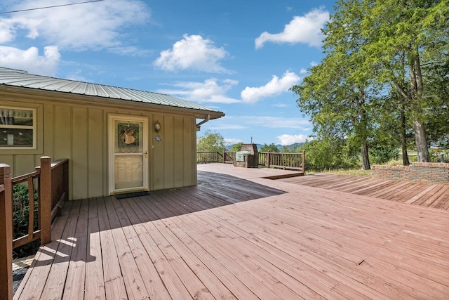 view of deck