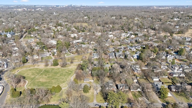 birds eye view of property featuring a residential view