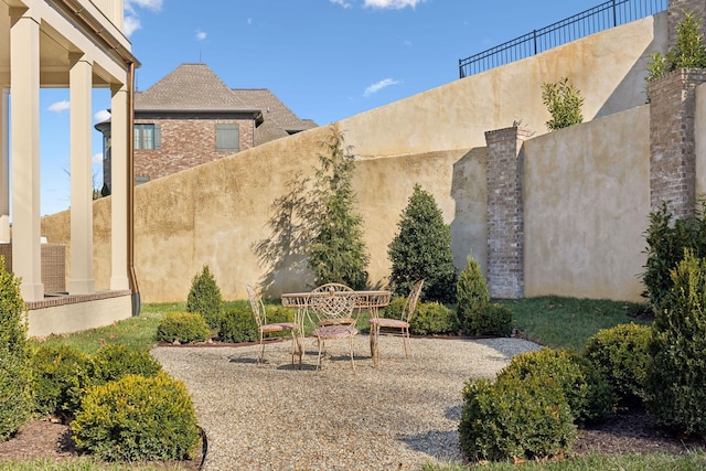 view of patio / terrace with outdoor dining area