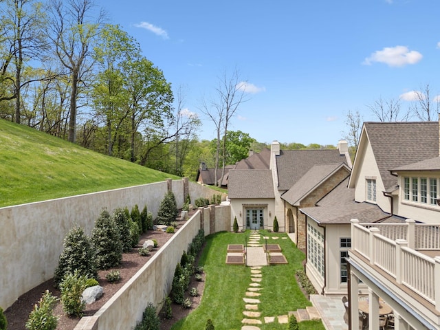 391 The Lady Of The Lake Ln, Franklin, TN 37067 - view of yard with a wooden deck