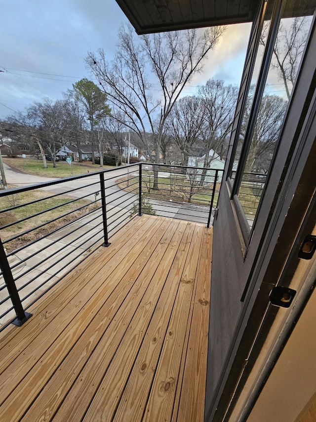 view of deck