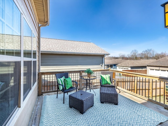 view of deck