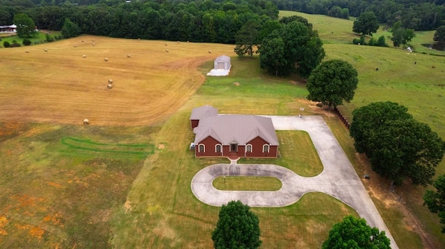 18707 Tillman Mill Rd, Athens, AL 35614 - birds eye view of property featuring a rural view
