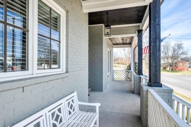 5704 Old Harding Pike, Nashville, TN 37205 - view of patio with a porch