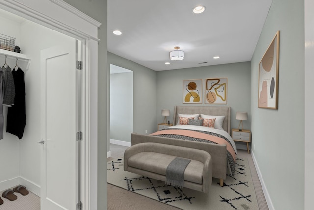 5704 Old Harding Pike, Nashville, TN 37205 - bedroom featuring baseboards and recessed lighting