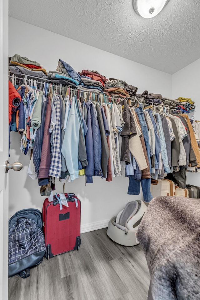 820 Lower Park Pl, Antioch, TN 37013 - walk in closet with wood finished floors