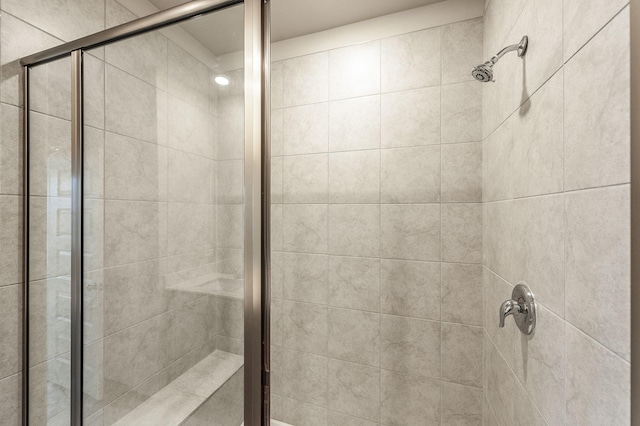 full bath featuring a stall shower