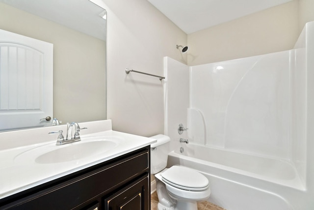 1012 Irish Way, Spring Hill, TN 37174 - full bath with toilet, vanity, shower / bath combination, and tile patterned floors