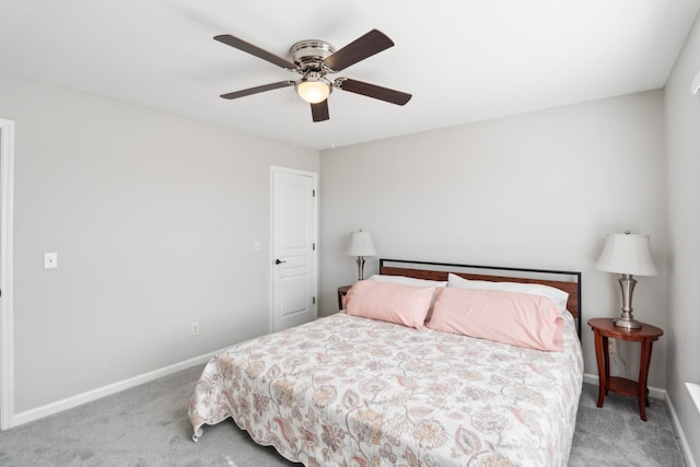 806 Warrington Ct, Gallatin, TN 37066 - carpeted bedroom with baseboards and ceiling fan