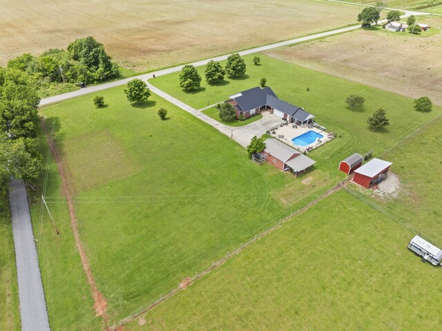 181 Hickory Grove Rd, Huntland, TN 37345 - view of rural area with a pool area