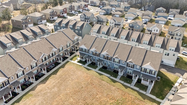 birds eye view of property featuring a residential view