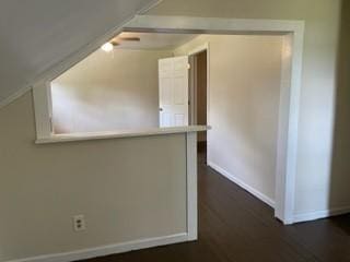 additional living space with baseboards